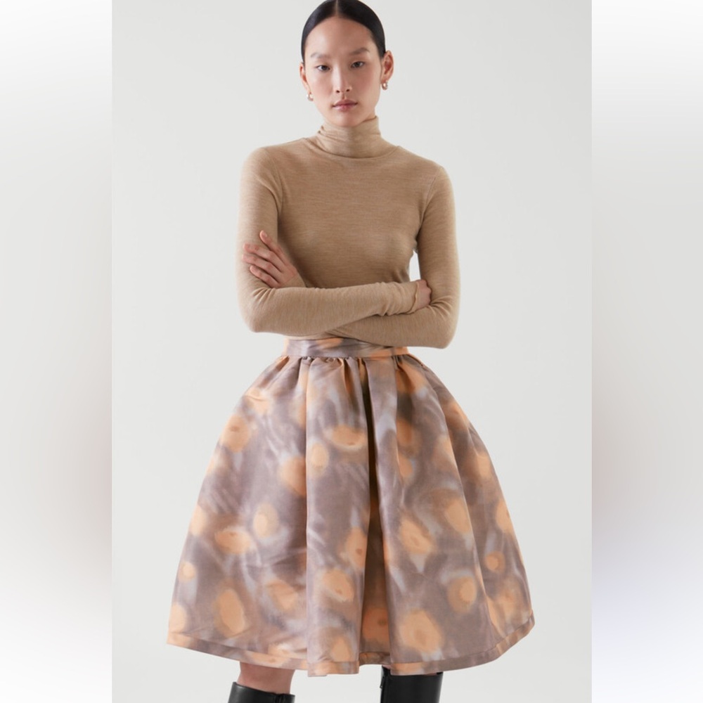 COS Pleated A-Line Skirt